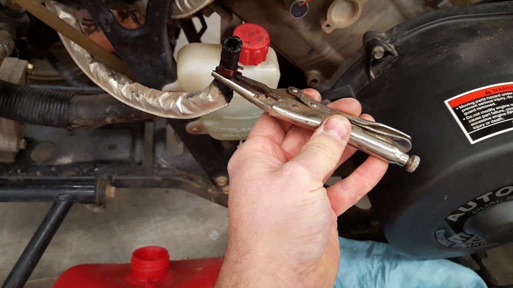 Adding fuel gauge 2003 2004 Polaris Sportsman Polaris ATV Forum